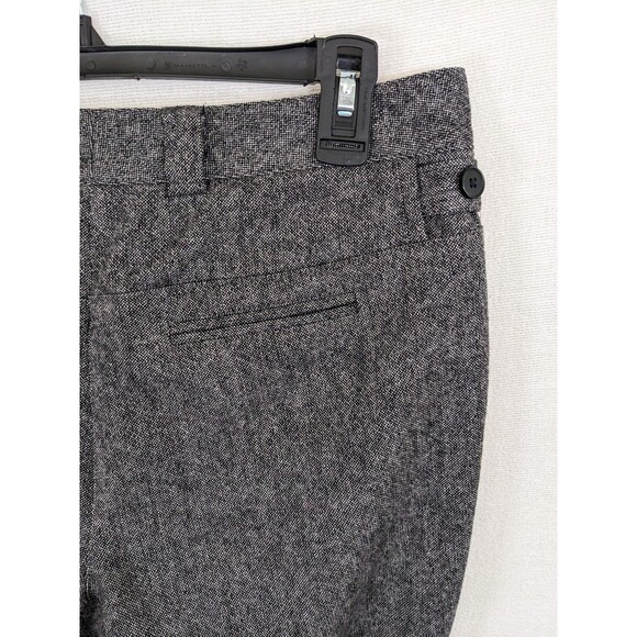 Body by Victoria The Christie Fit Gray Wool Dress Pants Women's Size 4 Tall - Picture 4 of 9